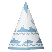 Baby Blue Boat Feesthoedjes (Achterkant)