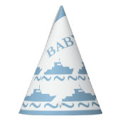 Baby Blue Boat Feesthoedjes (Links)