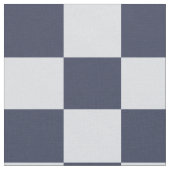 Baby Blue Boy Geometric Square Pattern Quilt Stof (Close Up)