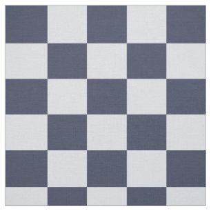 Baby Blue Boy Geometric Square Pattern Quilt Stof