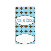 Baby Blue Boy Hersheys Miniatuur Snoep bar wrap Etiket (Voorkant)