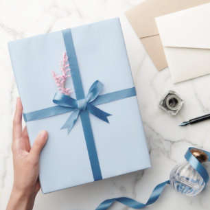 Baby Blue Bruiloftsfeest Cadeaupapier