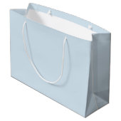 Baby Blue Bruiloftsfeest Groot Cadeauzakje (Achterkant Gekanteld)