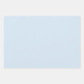 Baby Blue Bruiloftsfeest Inpakpapier Vel (Voorkant 2)