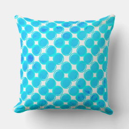 Baby Blue Bubbles Kussen