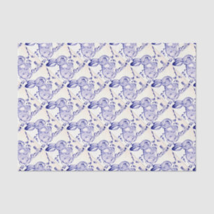 Baby Blue Bunny Rabbit Gift Wrap Tissuepapier