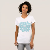 Baby Blue Butterflies T-shirt (Voorkant volledig)