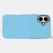 Baby Blue Case-Mate iPhone Case (Achterkant (horizontaal))