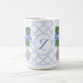 Baby Blue Chinoiserie Ginger Jar Jars Topiary Koffiemok (Center)