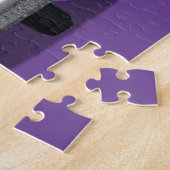 BABY BLUE CLASSIC CAR JIGSAW PUZZLE LEGPUZZEL (Zijkant)