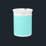 Baby Blue Color Gepersonaliseerd Designer Drank Pitcher<br><div class="desc">Baby Blue Color Gepersonaliseerd Designer</div>