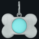 Baby Blue Color Gepersonaliseerd Designer Huisdieren Naamplaatje<br><div class="desc">Baby Blue Color Gepersonaliseerd Designer</div>