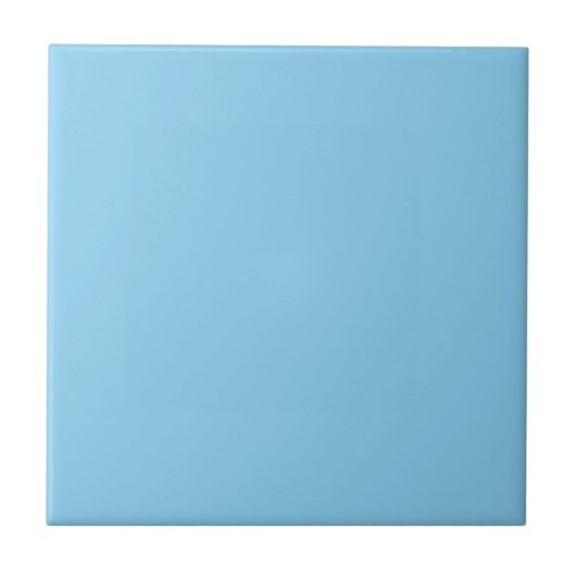 Baby Blue Color Tegel Tegeltje (Voorkant)