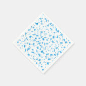 Baby Blue Confetti doop doop doop Servet (Hoek)