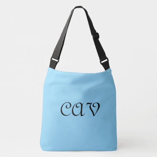 Baby Blue Crossbody Tas (Voorkant)