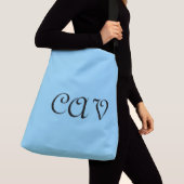 Baby Blue Crossbody Tas (Dichtbij)