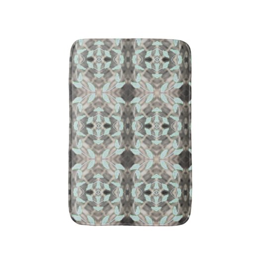 Baby Blue Designer Mat Kies uw maat (Voorkant Verticaal)