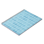 Baby Blue Diamanten Notitieboek (Linkerzijde)