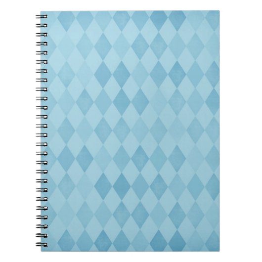 Baby Blue Diamanten Notitieboek (Voorkant)