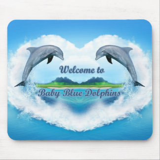 Baby Blue Dolphin Muismat