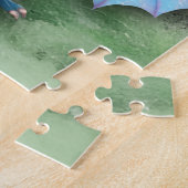 Baby Blue Dragon en Fantasy Medieval Castle Legpuzzel (Zijkant)