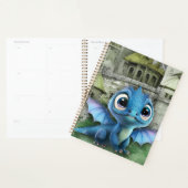 Baby Blue Dragon en Fantasy Medieval Castle Planner (Display)