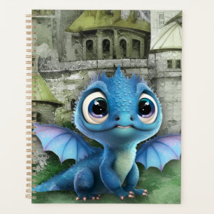 Baby Blue Dragon en Fantasy Medieval Castle Planner