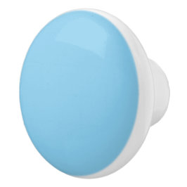 Baby Blue Effen Kleur | Klassiek | Elegant Keramische Knop