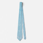 Baby Blue Elegant Formal Wedding Stropdas (Voorkant)