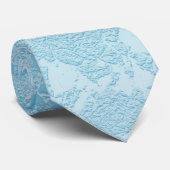 Baby Blue Elegant Formal Wedding Stropdas (Opgerold)
