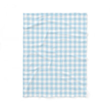 Baby Blue en White Gingham Checktern
