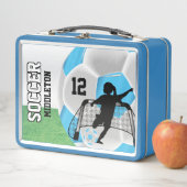 Baby Blue en White Voetbal - Voetbal (In situ)