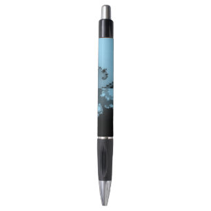 Baby Blue en zwarte fractal Pen (minimaal 6)