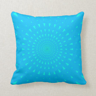 baby blue energy burst accent kussen