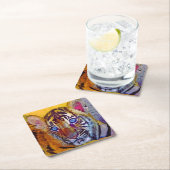 Baby Blue Eyes Tiger Cub Kartonnen Onderzetters (Insitu)