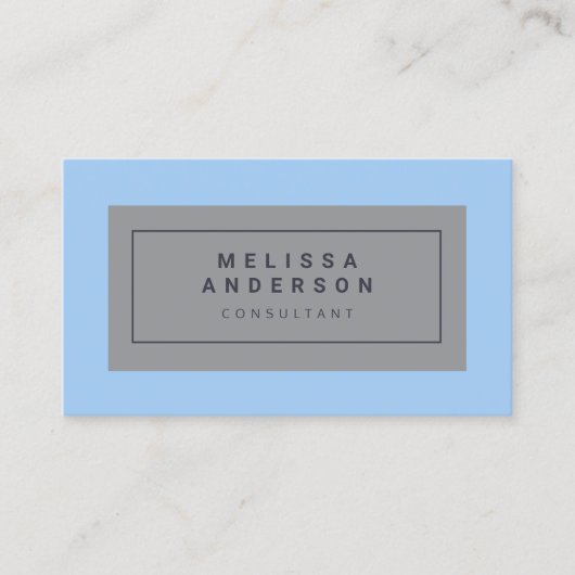 Baby Blue Eyes-Visitekaartje Visitekaartje (Voorkant)