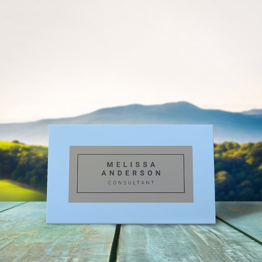 Baby Blue Eyes-Visitekaartje Visitekaartje