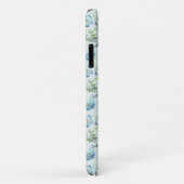 Baby Blue Eyes Waterverf Floral Case-Mate iPhone Case (Achterkant/rechts)
