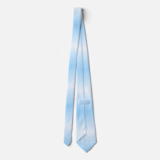 Baby Blue Fade Stropdas (Achterkant)