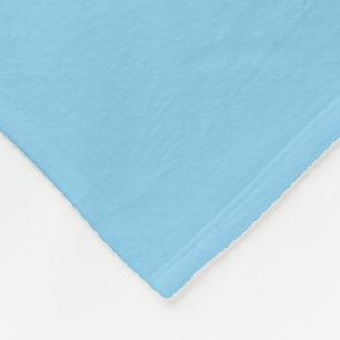 Baby Blue Fleece Deken