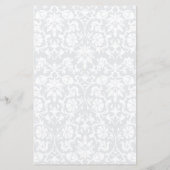 Baby Blue Floral Swirl - Programma (Achterkant)