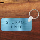 Baby Blue Folie-opbergunit Sleutelhanger (Voorkant)