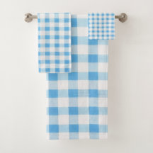 Baby Blue Gingham
