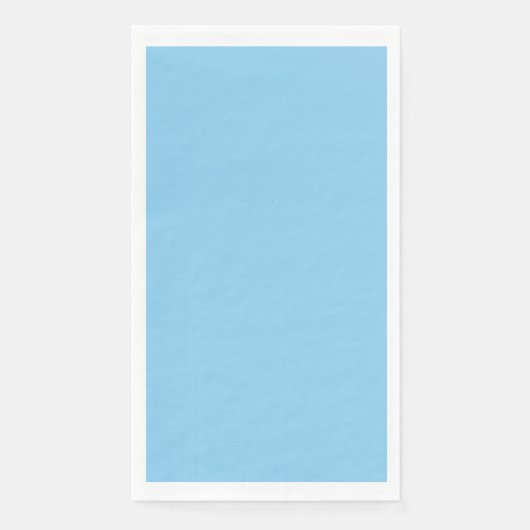 Baby Blue Guest Paper servet (Voorkant)