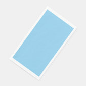 Baby Blue Guest Paper servet (Hoek)