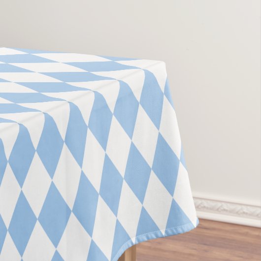 Baby Blue Harlequin Tafelkleed (Voorbeeld)