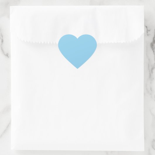Baby Blue Hart Sticker (Tas)
