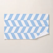 Baby Blue Herringbone Bad Handdoek (Handdoek)
