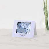 Baby Blue Hortensia Bedankt (Voorkant)