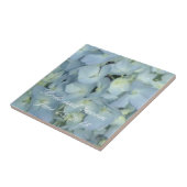 Baby Blue Hydrangeas Tegeltje (Zijkant)